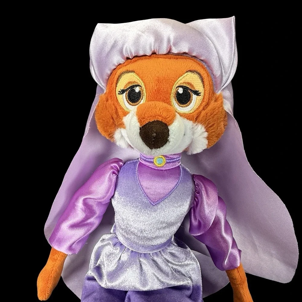 Disney Store Robin Hood‎ Fox Maid Marian 17 Inch Plush Stuffed Animal HTF
